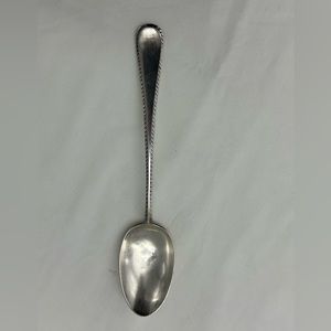 Vintage DIXON Silverplate Serving Spoon